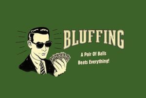 How to Bluff When Playing Poker